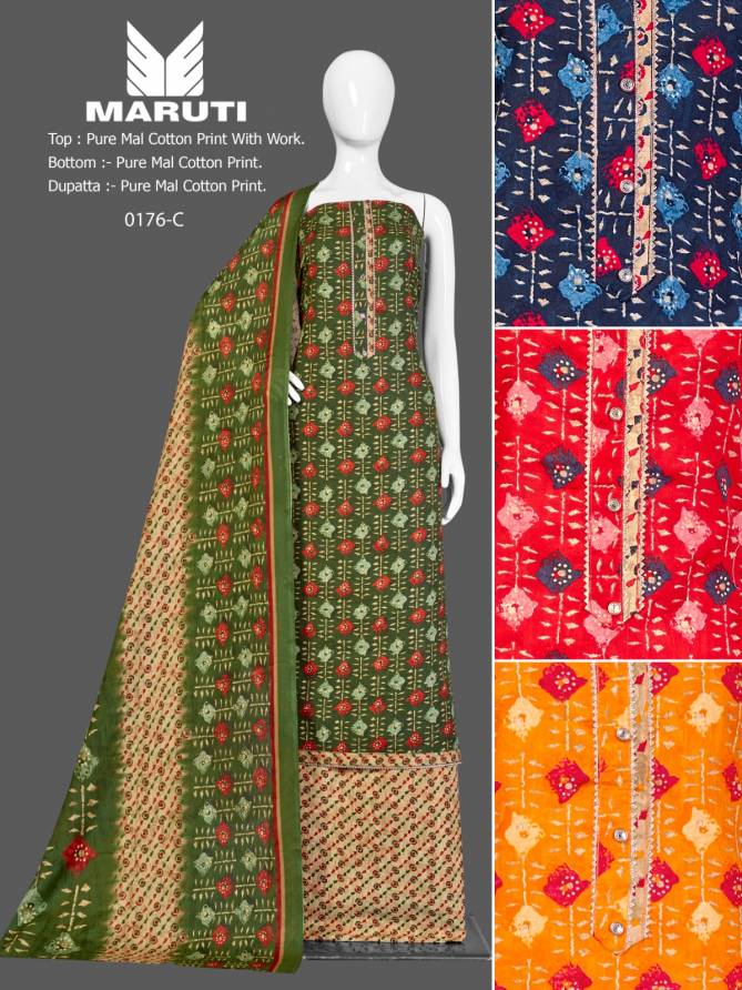 Maruti 176 By Bipson 0176 Series  Bulk Dress Material orders in India
